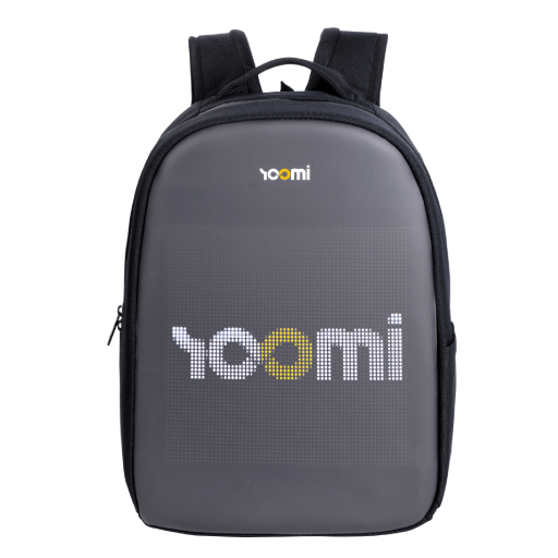 תיק גב למחשב עם מסך לד דיגיטלי – יומי Yoomi