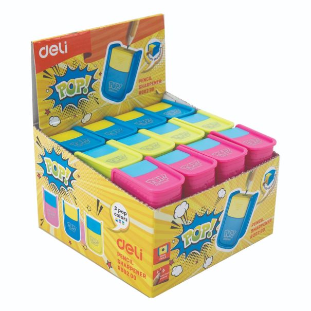 מחדד מיכל חור אחד deli ER00200