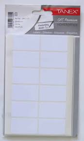 מדבקות 32 דף 23/40 לבן(16) דגם 117