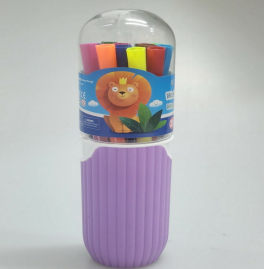 טוש ע"ב מים רחיץ, ראש עבה, 12 יח' בכוס, 21817-12