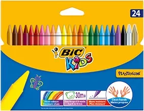 ביק קריון פלסטיק סט 24