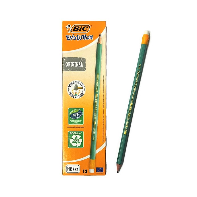 ביק עפרון גמיש + מחק 12 יח'